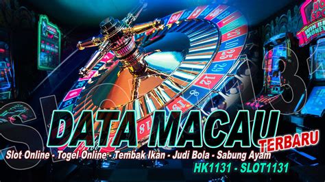 Livedraw dan Data Keluaran Togel TOTO MACAU.
